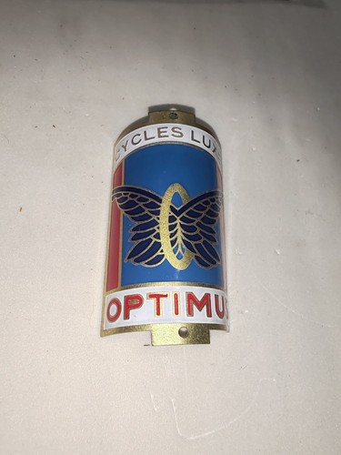 Plaque vélo optimus - , de